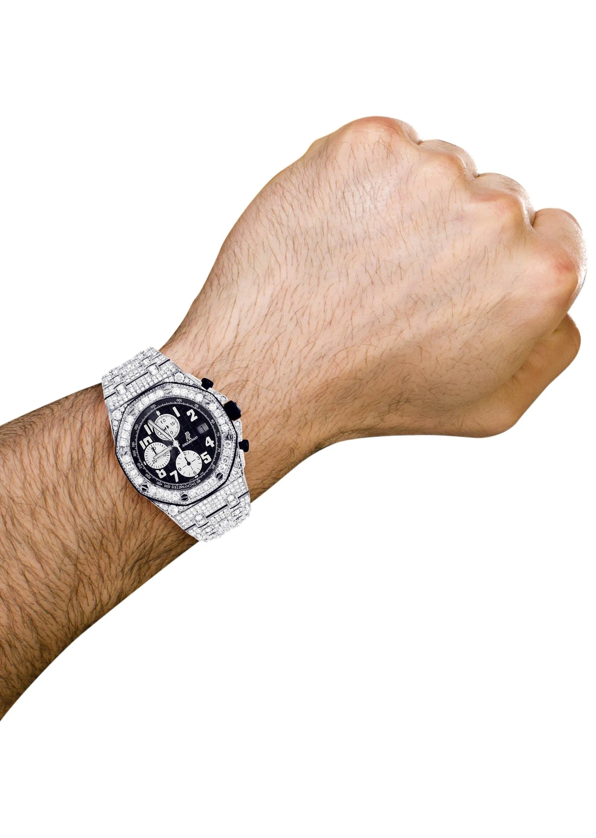 Diamond Audemars Piguet Royal Oak Offshore | Stainless Steel | 42 Mm