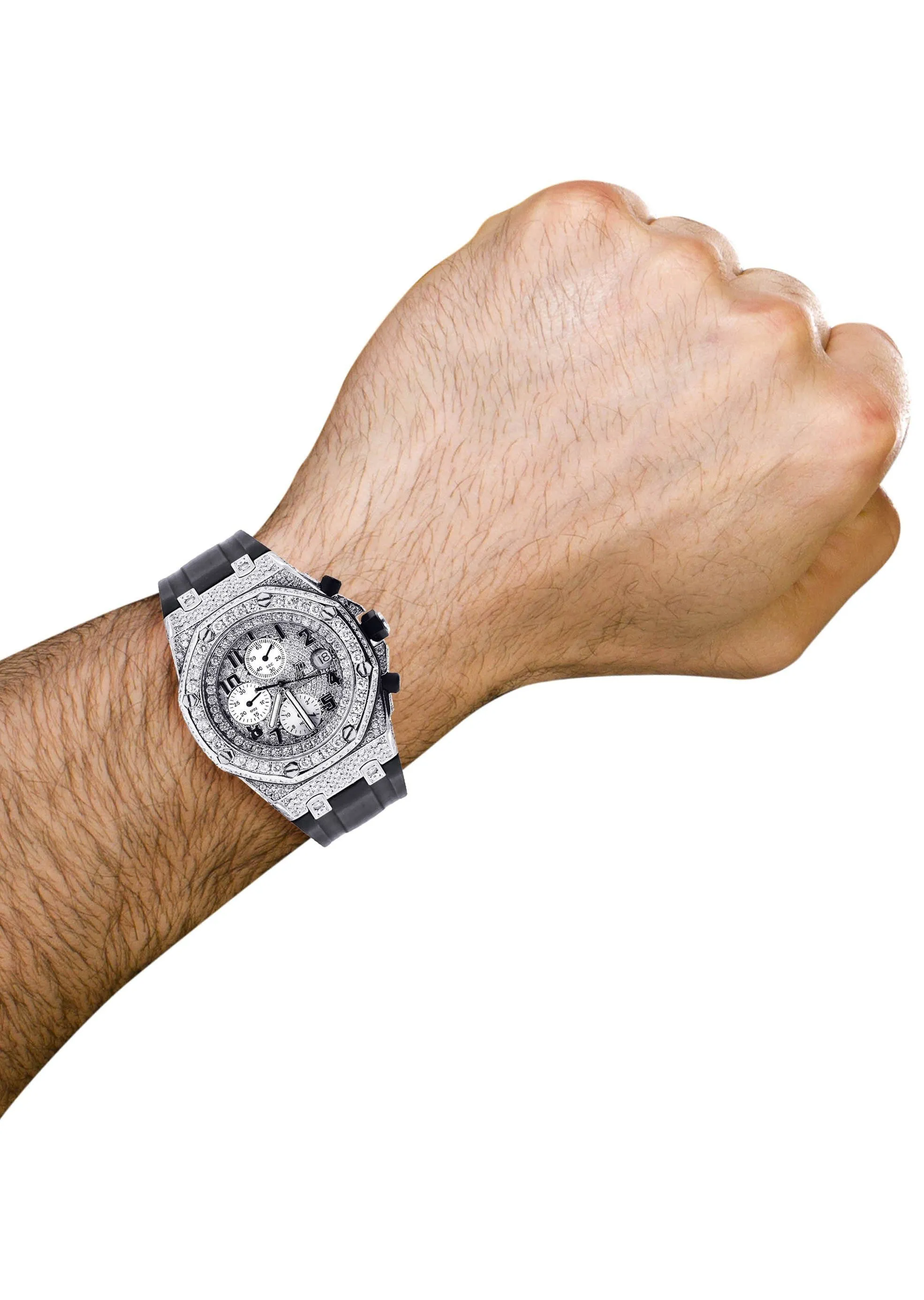 Diamond Audemars Piguet Royal Oak Offshore | Stainless Steel | 42 Mm