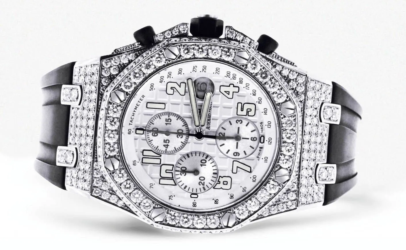 Diamond Audemars Piguet Royal Oak Offshore | Stainless Steel | 42 Mm