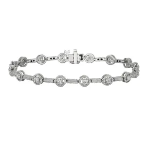 DIAMOND BRACELET 14K GOLD (1.01 CTW) 3