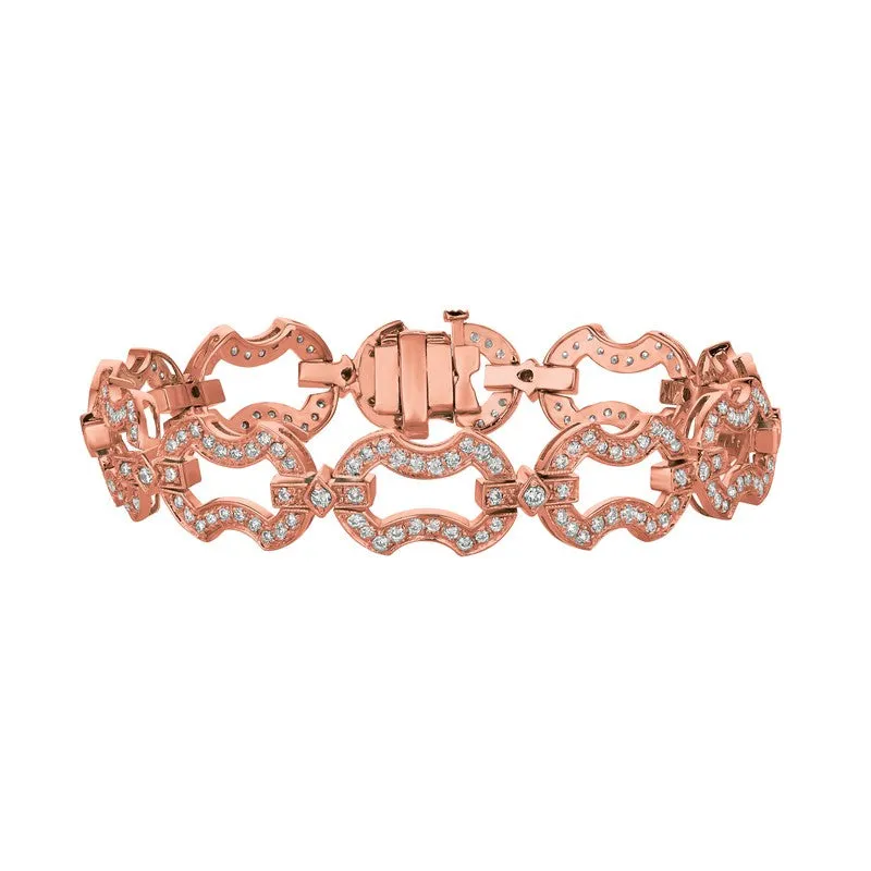 DIAMOND BRACELET 14K GOLD (2.25 CTW)