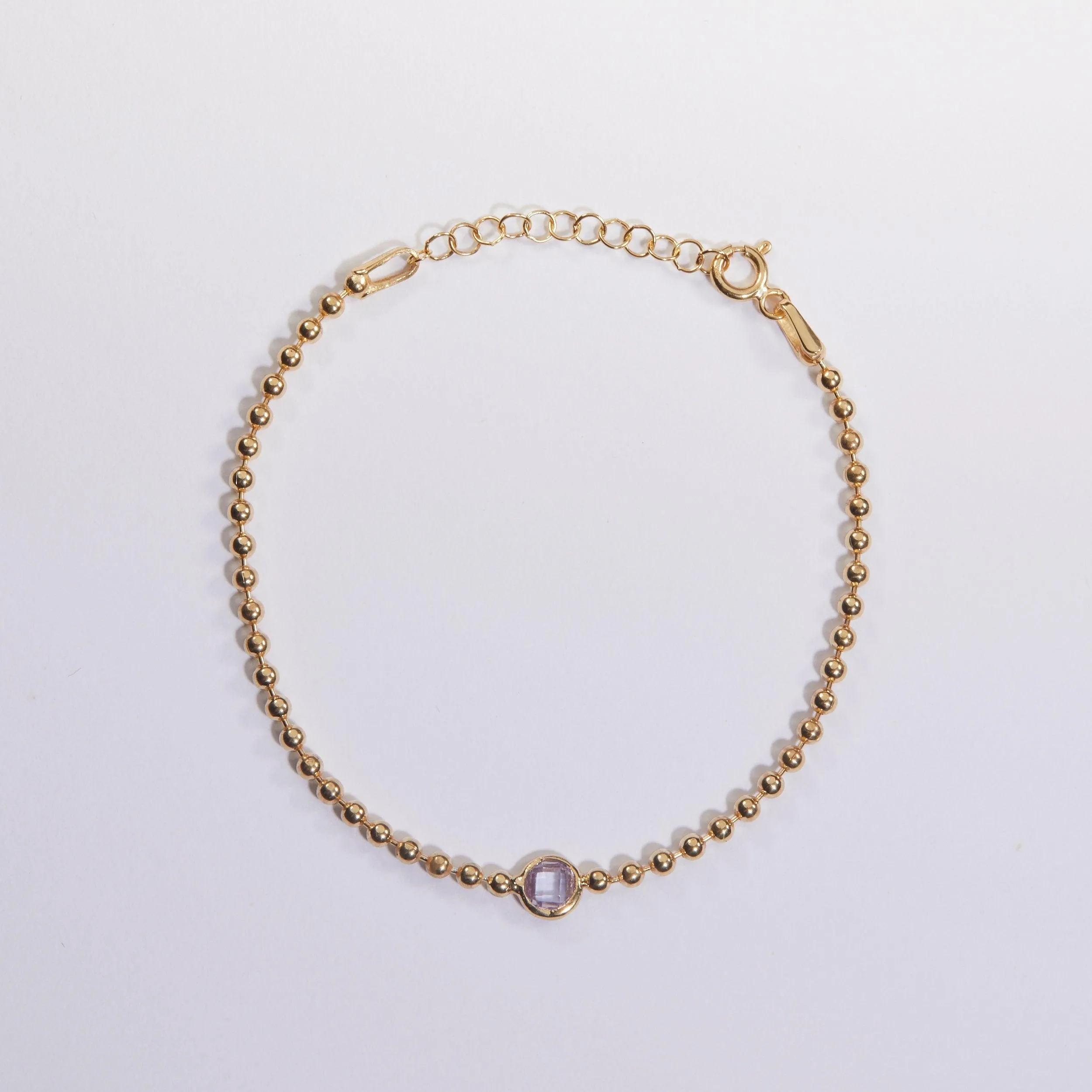 Diamond Bracelet - 18K Gold Vermeil