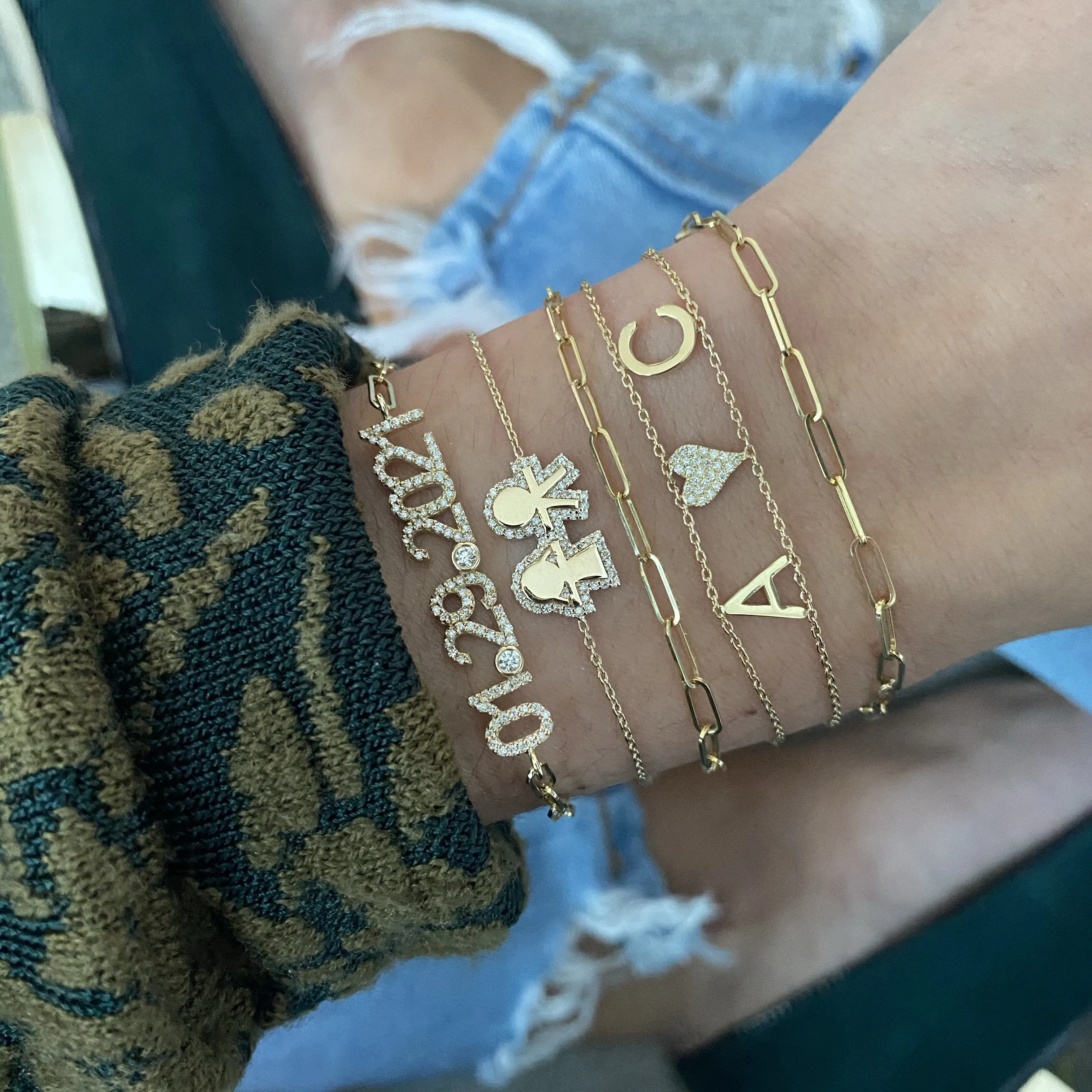 Diamond Bubbly Kids Bracelet
