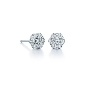 Diamond Cluster Earrings