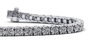 Diamond Crown Lab-Grown Diamond Tennis Bracelet with 3.68 ct.(finished) 2.75mm