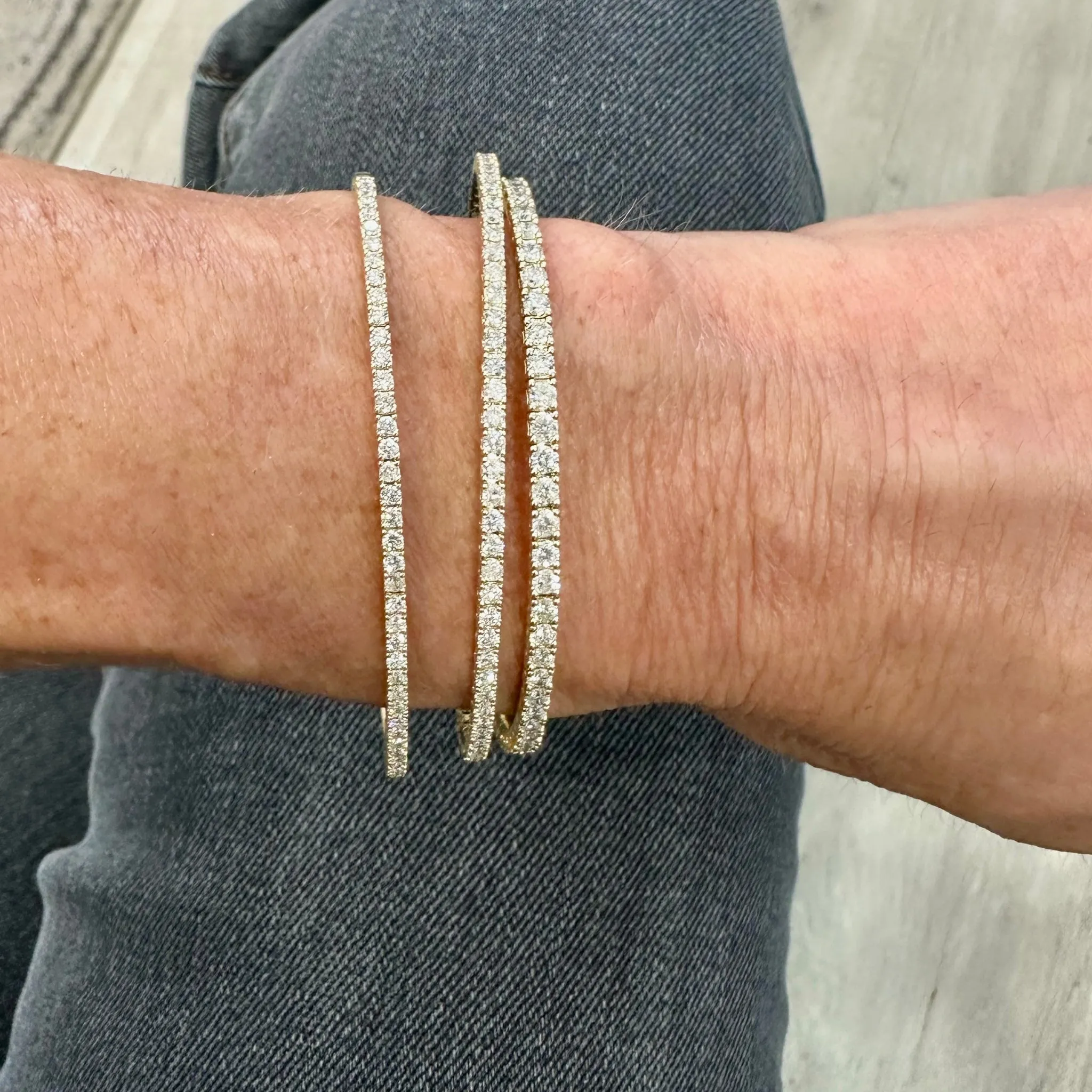 Diamond Flex Bangle