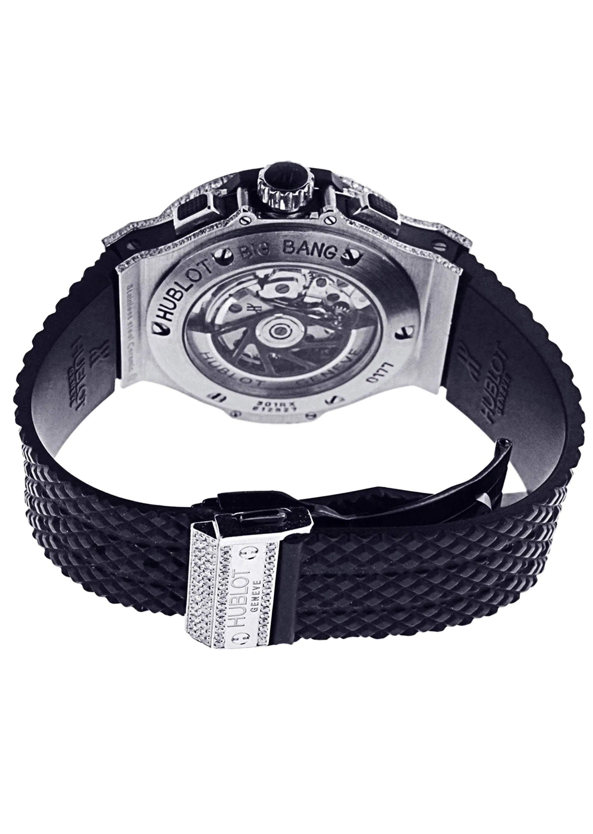 Diamond Hublot Big Bang | Stainless Steel | 44 Mm