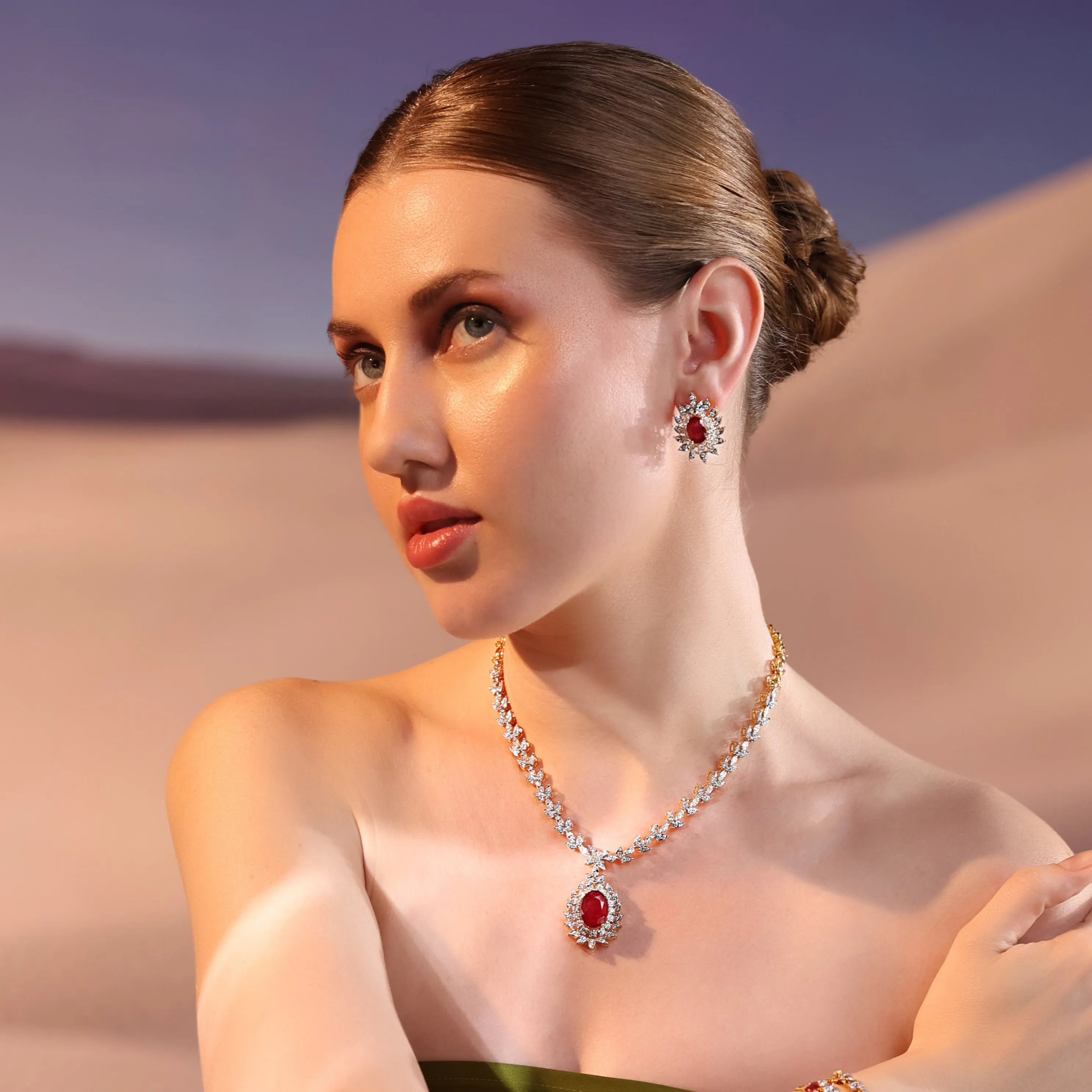 Diamond Long Necklace