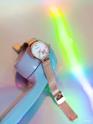 Disney D100 Steamboat Willie Watch (Salmon)