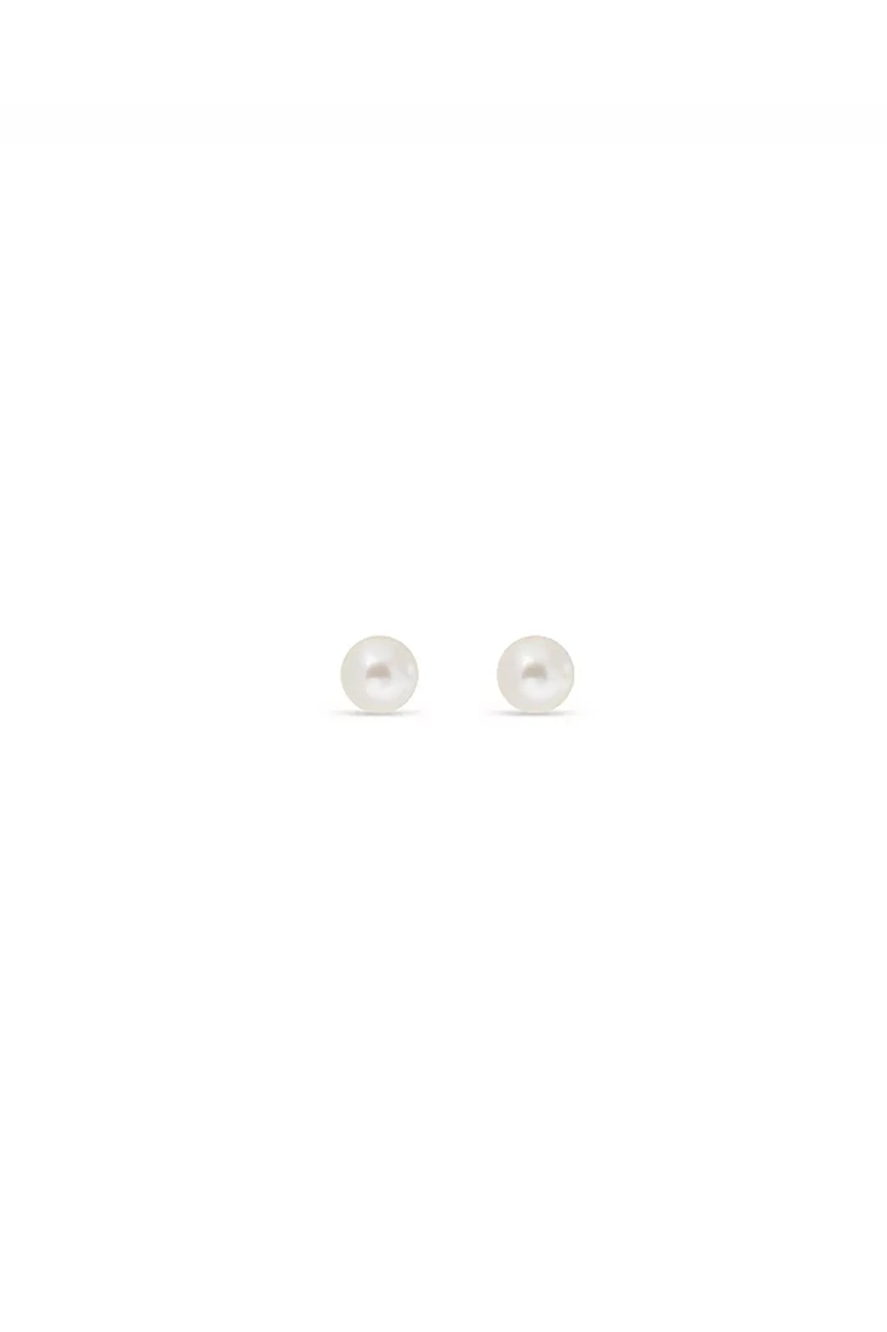 EarSense WPE-6 6mm Pearl Stud Earring