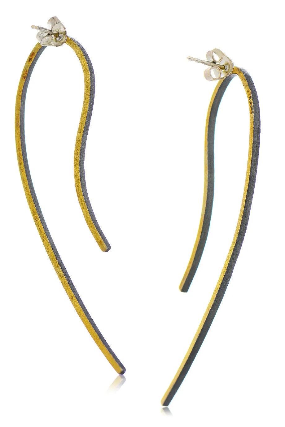 EDITH Gold and Metal Earrings