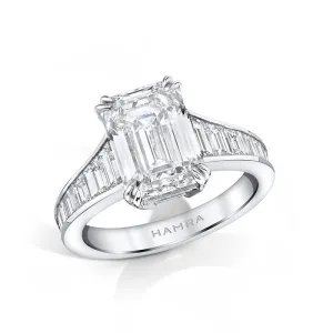 Emerald Cut Diamond Ring