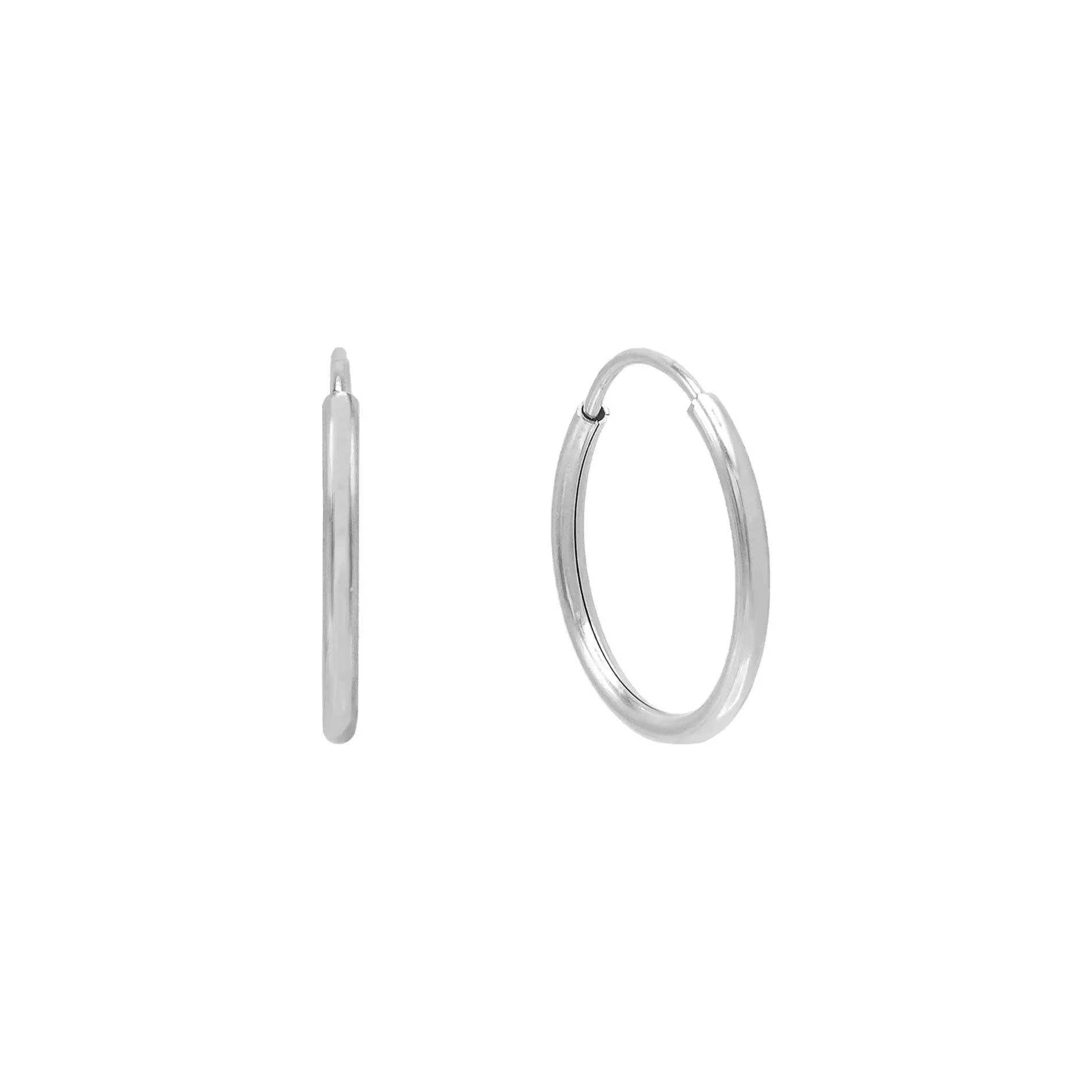 Endless Hoop Earring 14K