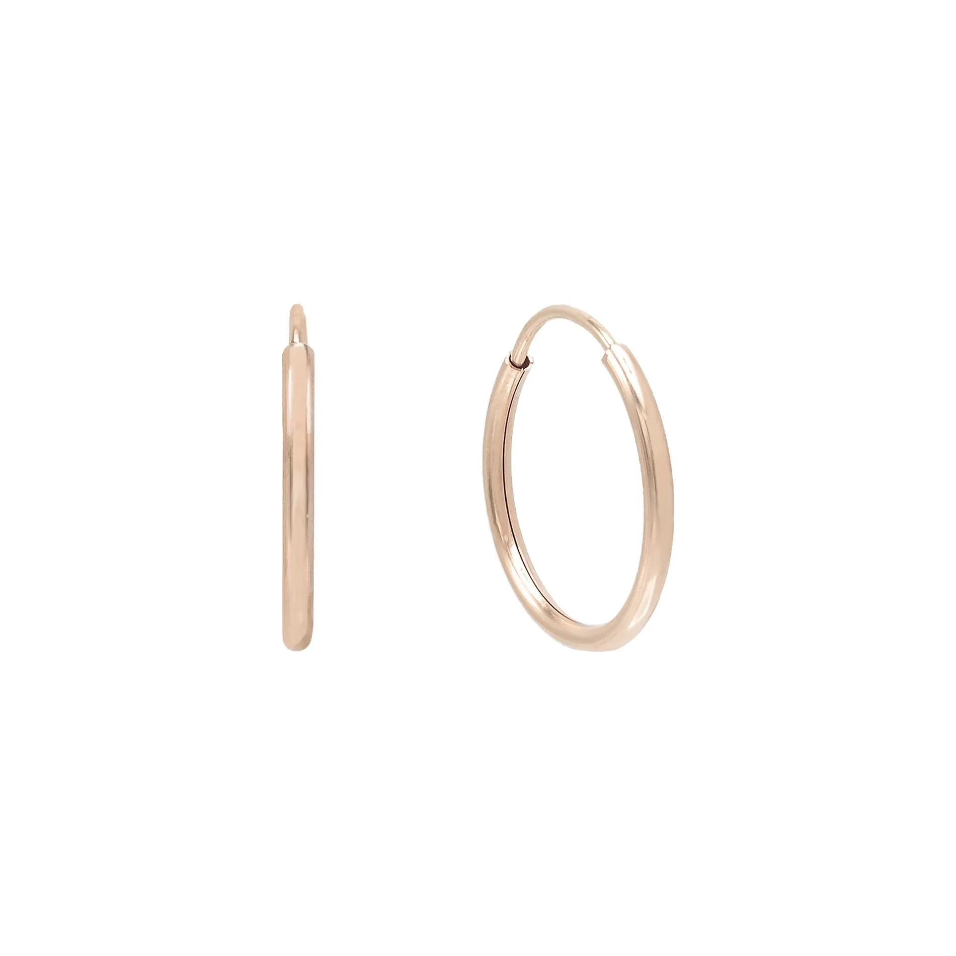Endless Hoop Earring 14K