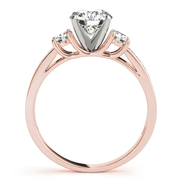 Engagement Rings 3 Stone Round - TN84363