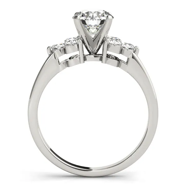 Engagement Rings Cluster Sides - TN83454