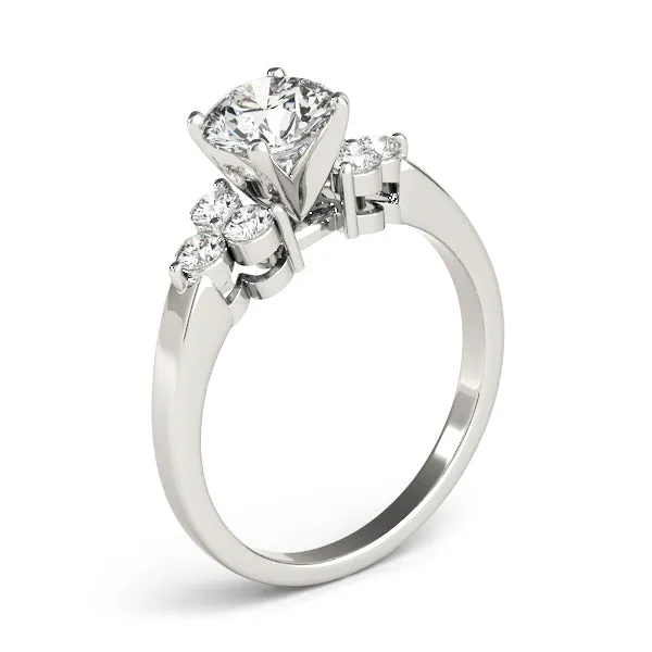 Engagement Rings Cluster Sides - TN83454