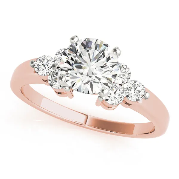 Engagement Rings Cluster Sides - TN83454