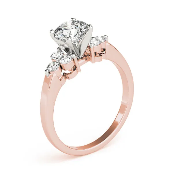 Engagement Rings Cluster Sides - TN83454