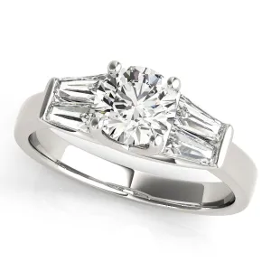 ENGAGEMENT RINGS FANCY SHAPE BAGUETTE REMOUNTS