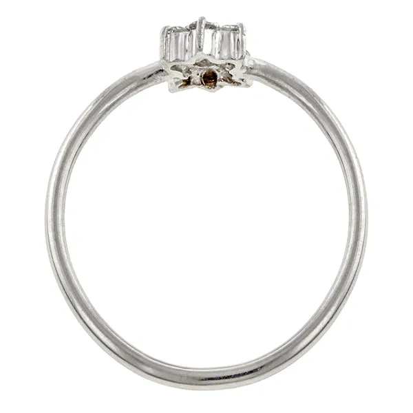 Estate Diamond Cluster Ring