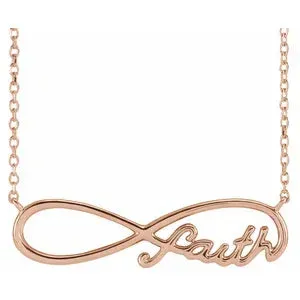 Faith Infinity Necklace 87529