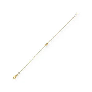 Floating Bezeled Baguette Diamond Bracelet