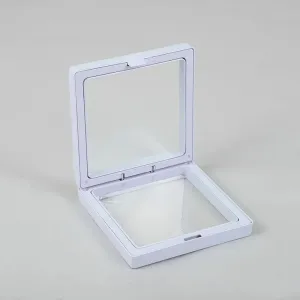 Floating Frame 3D Display 7x7cm - White
