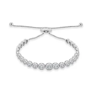 Flower Shaped Adjustable Bracelet