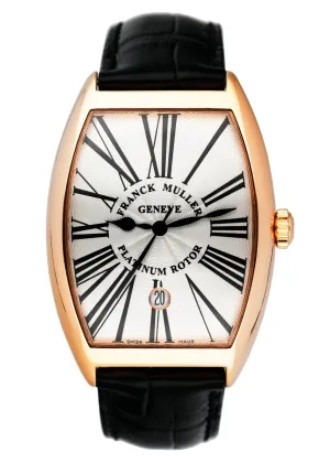 Franck Muller Cintree Curvex 6850 B SC DT RA Mens Watch