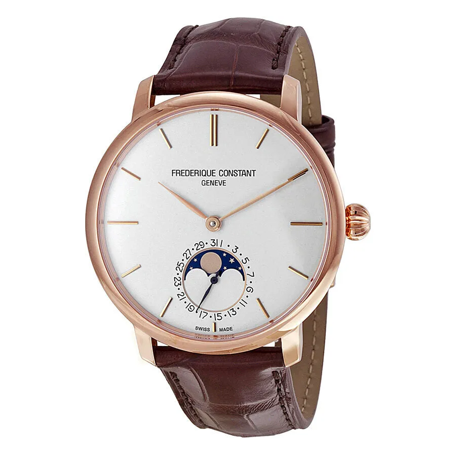 Frederique Constant Slim Line Moonshape Automatic Men's Watch FC-705V4S4