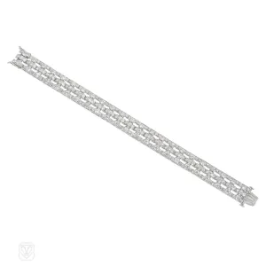 French Art Deco diamond bracelet