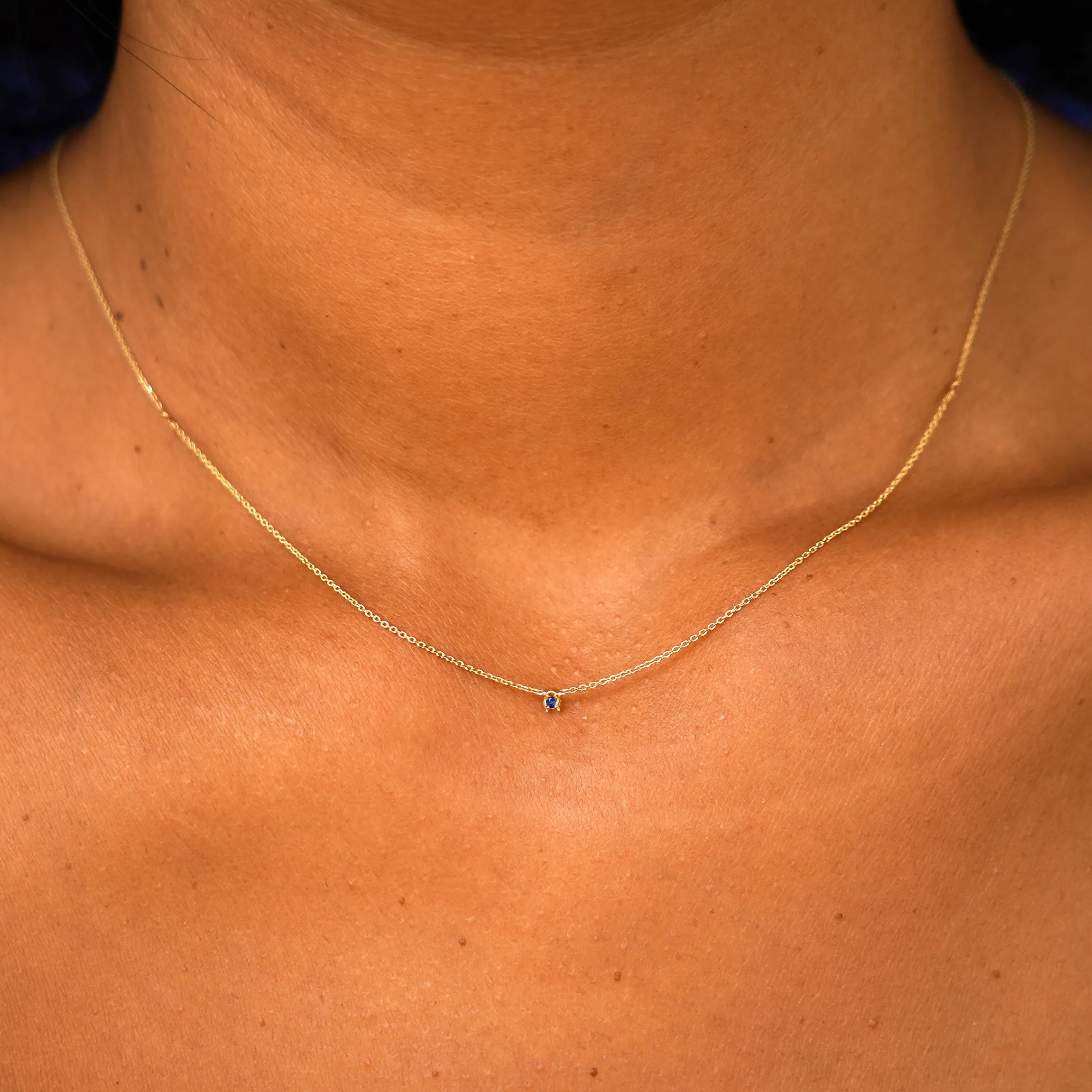 Gemstone Cable Necklace