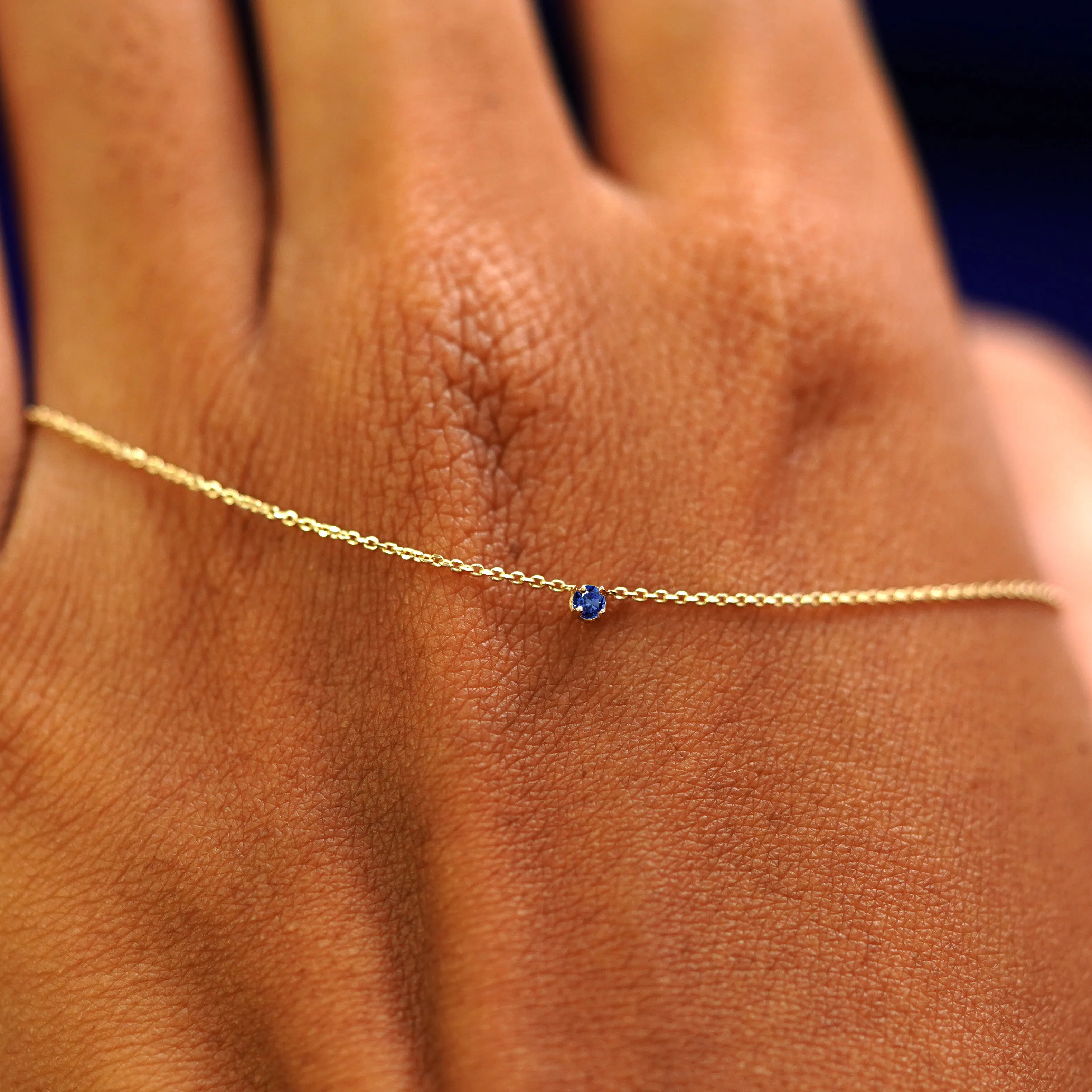 Gemstone Cable Necklace