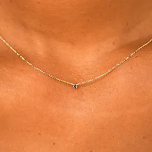 Gemstone Cable Necklace