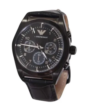Genuine Leather Black watch