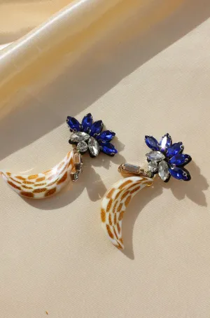 Gilded Sapphire Earrings