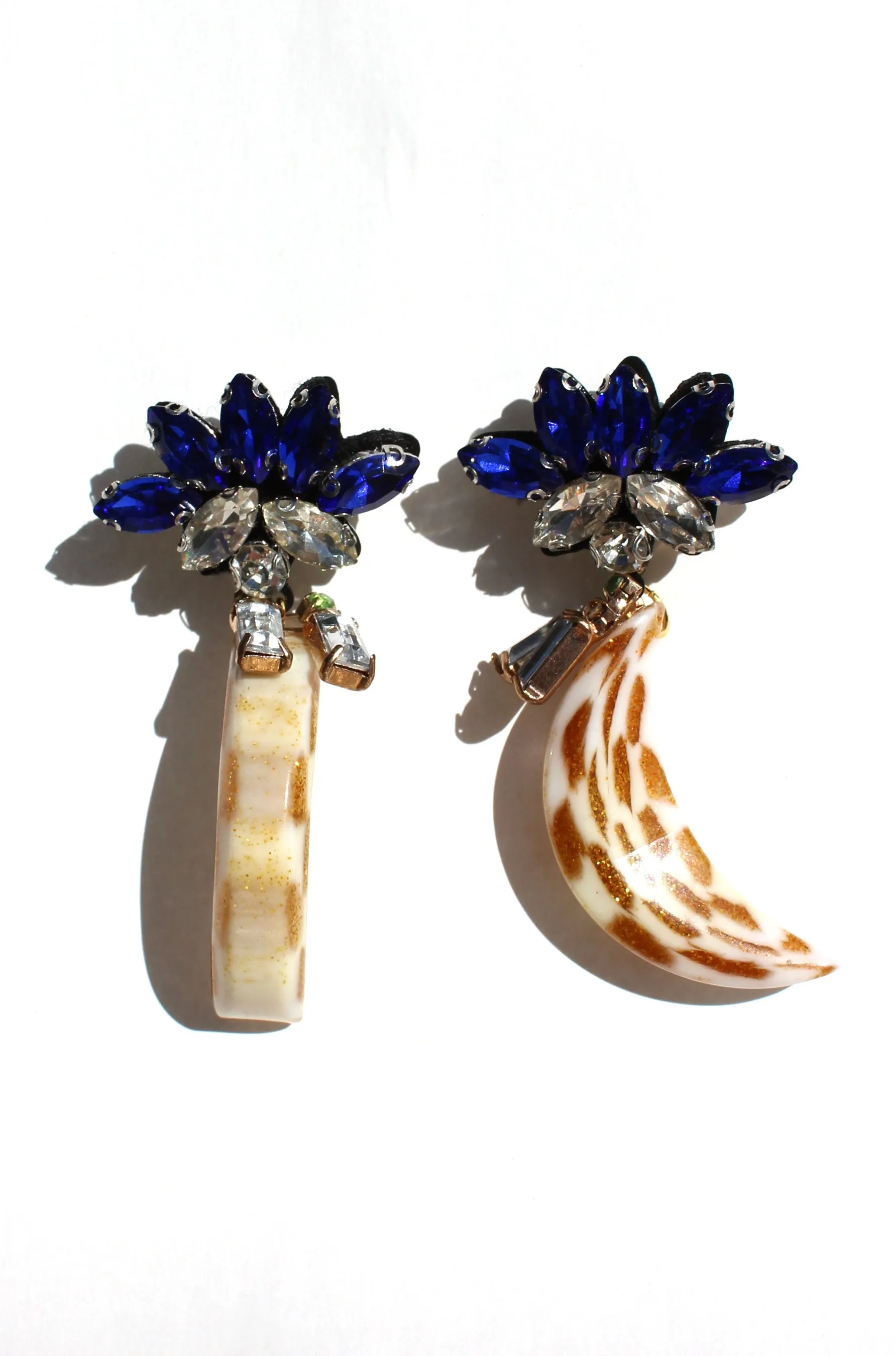 Gilded Sapphire Earrings