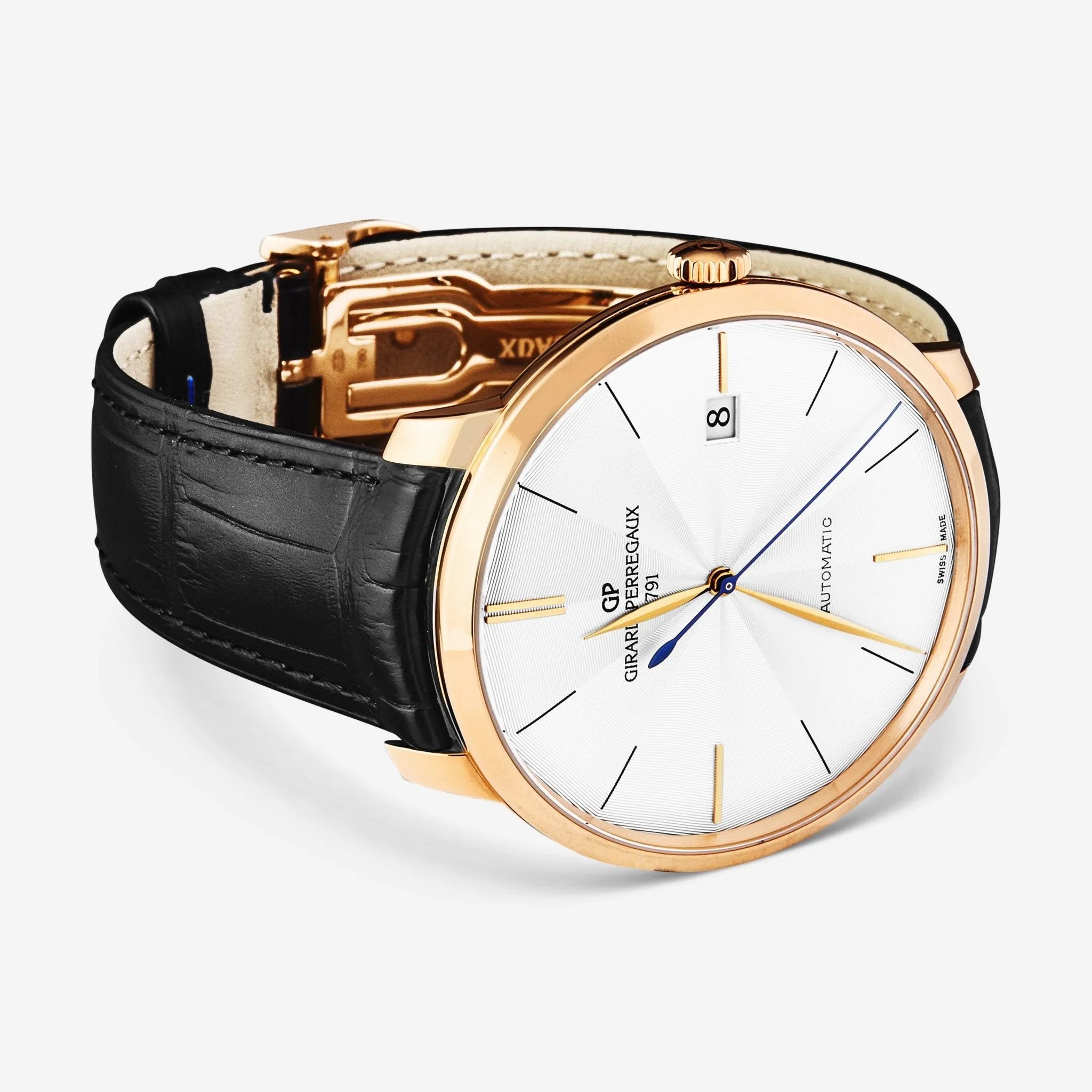 Girard-Perregaux 1966 18K Rose Gold Automatic Men's Watch 49551-52-131-BB60