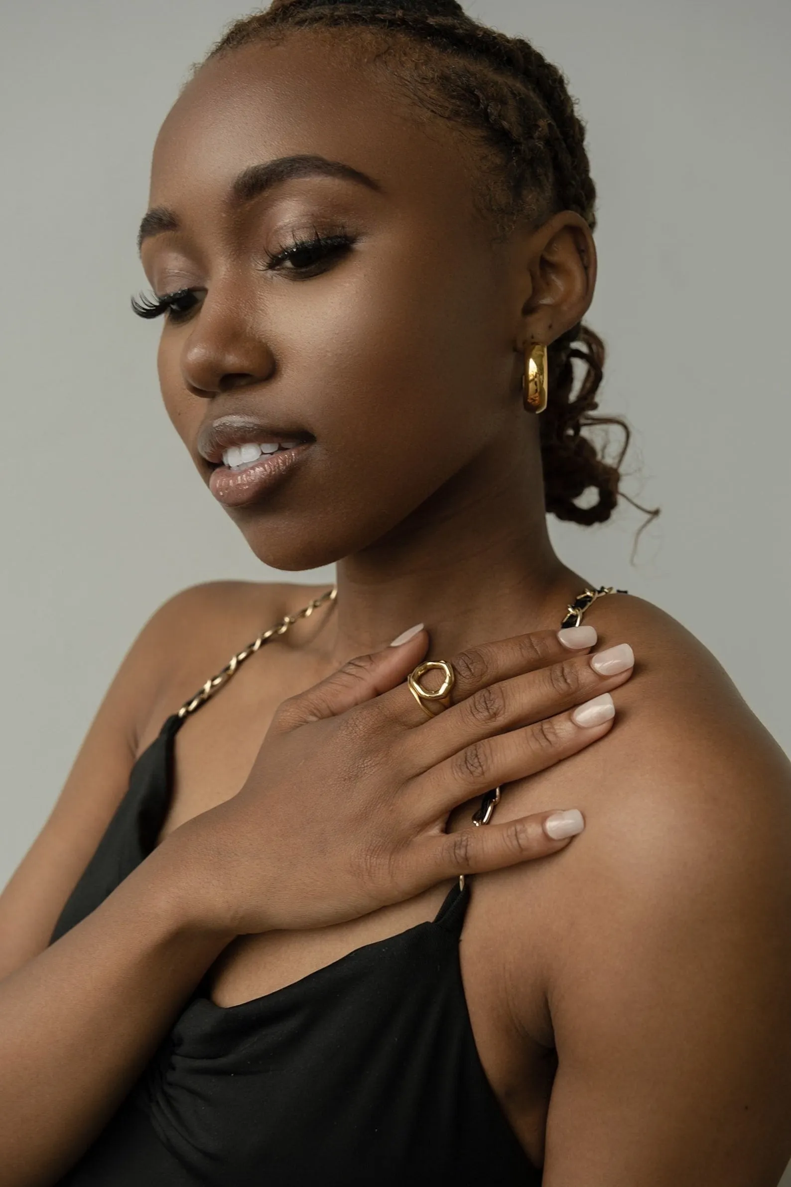 Golden Muse Jewelry Set