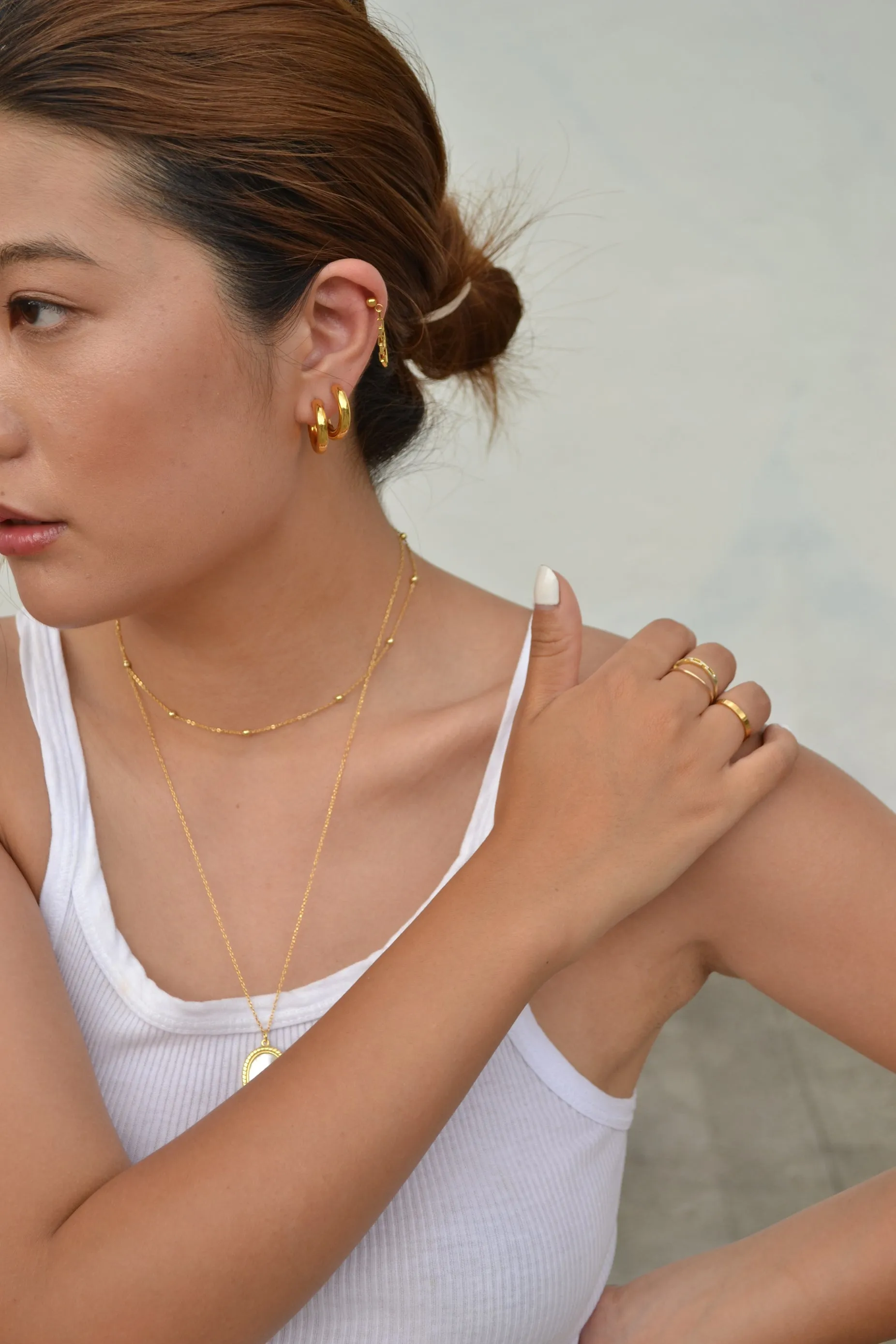 Golden Muse Jewelry Set