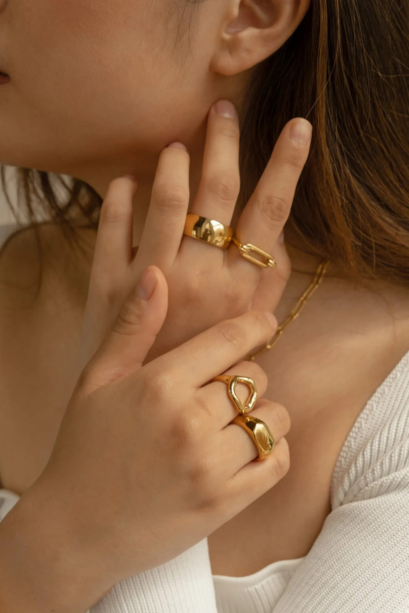 Golden Muse Jewelry Set