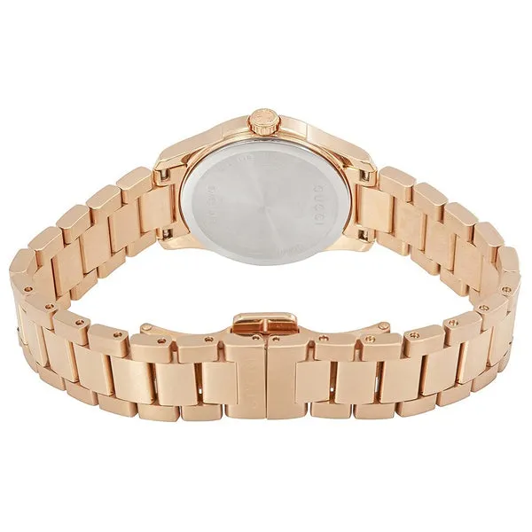 Gucci G-Timeless rose gold Stainless Steel Rose Gold Dial Quartz Watch for Ladies - YA126567