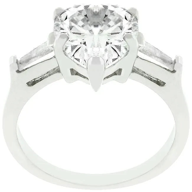 Heart Triplet Ring