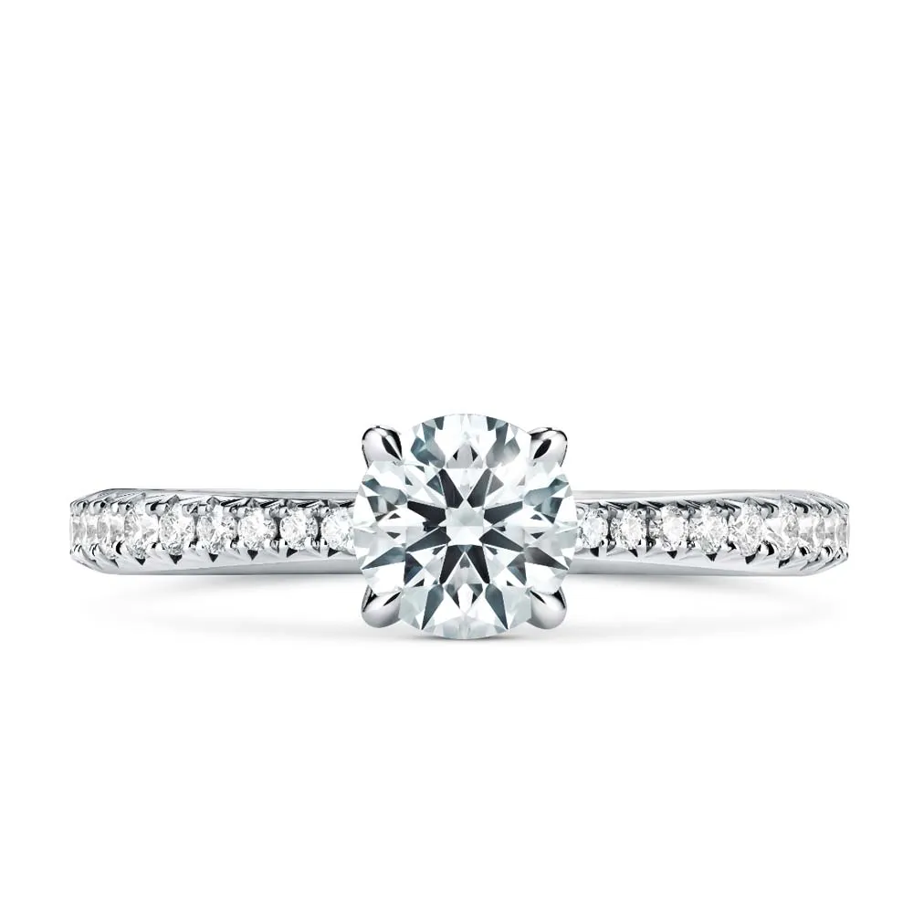 Hearts on Fire Vela Engagement Ring