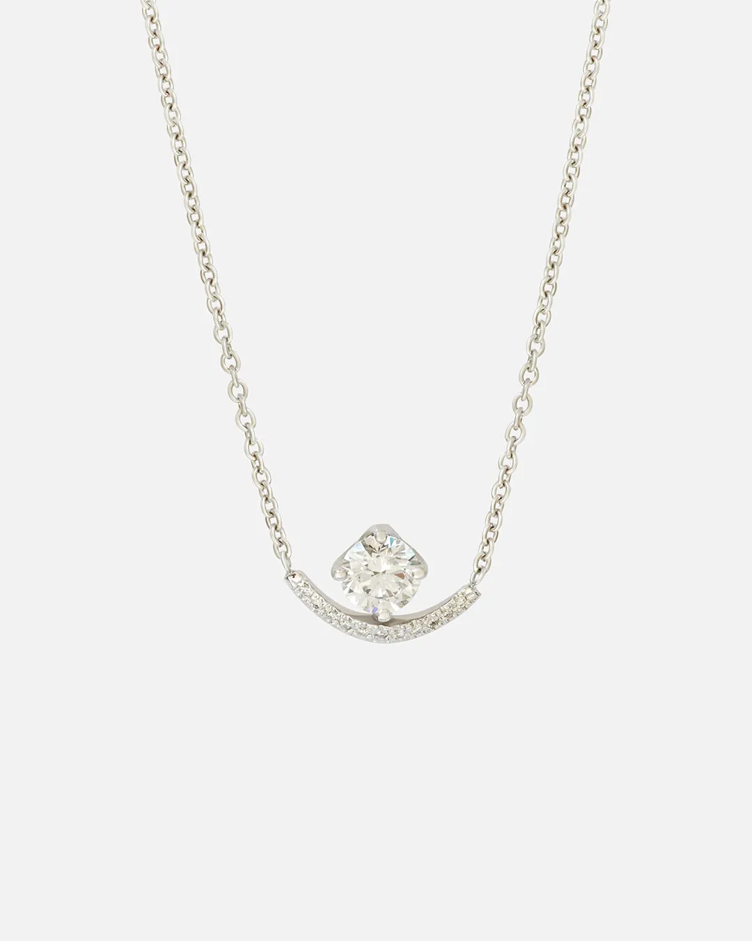 Hera / Diamond Charm Necklace