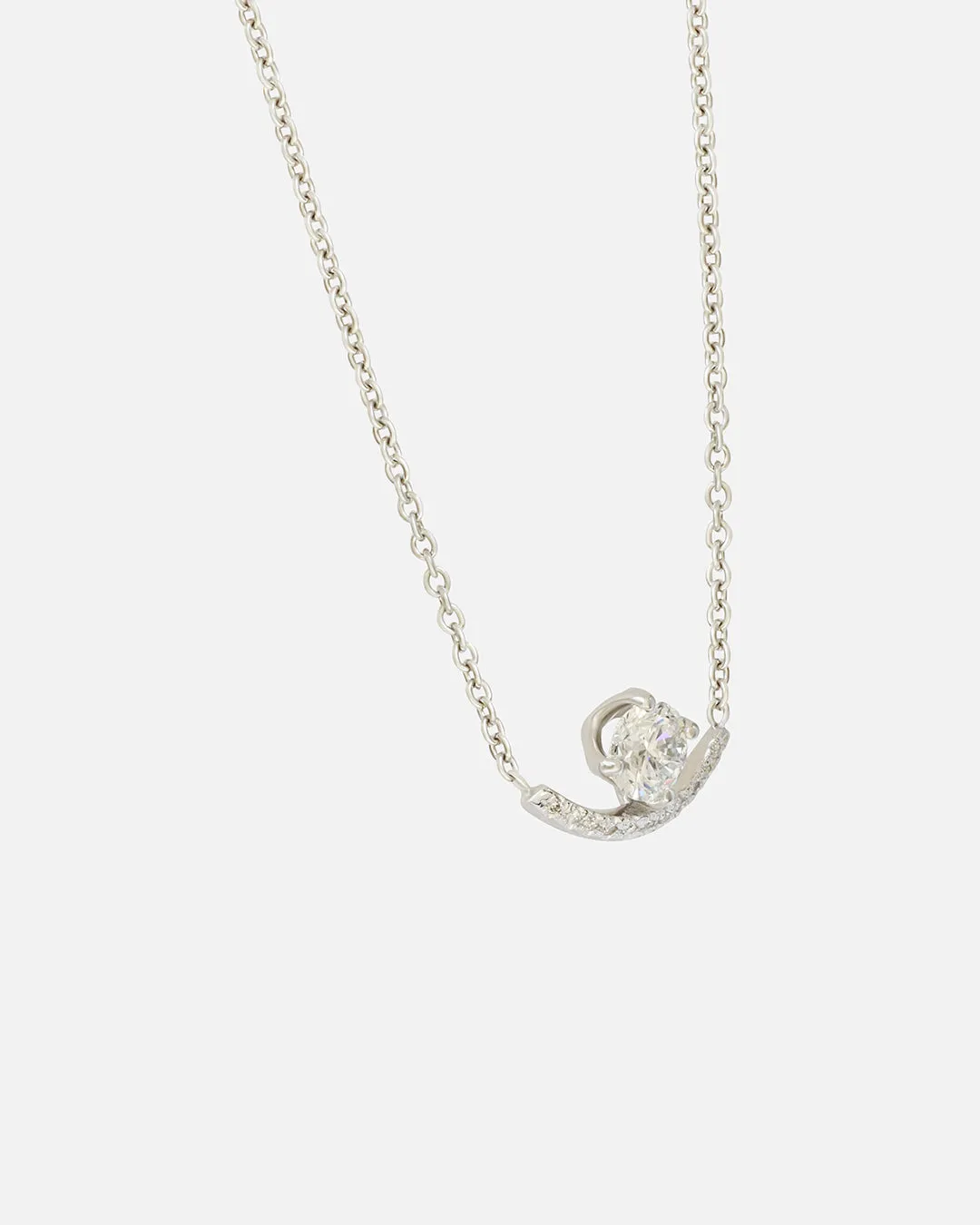 Hera / Diamond Charm Necklace