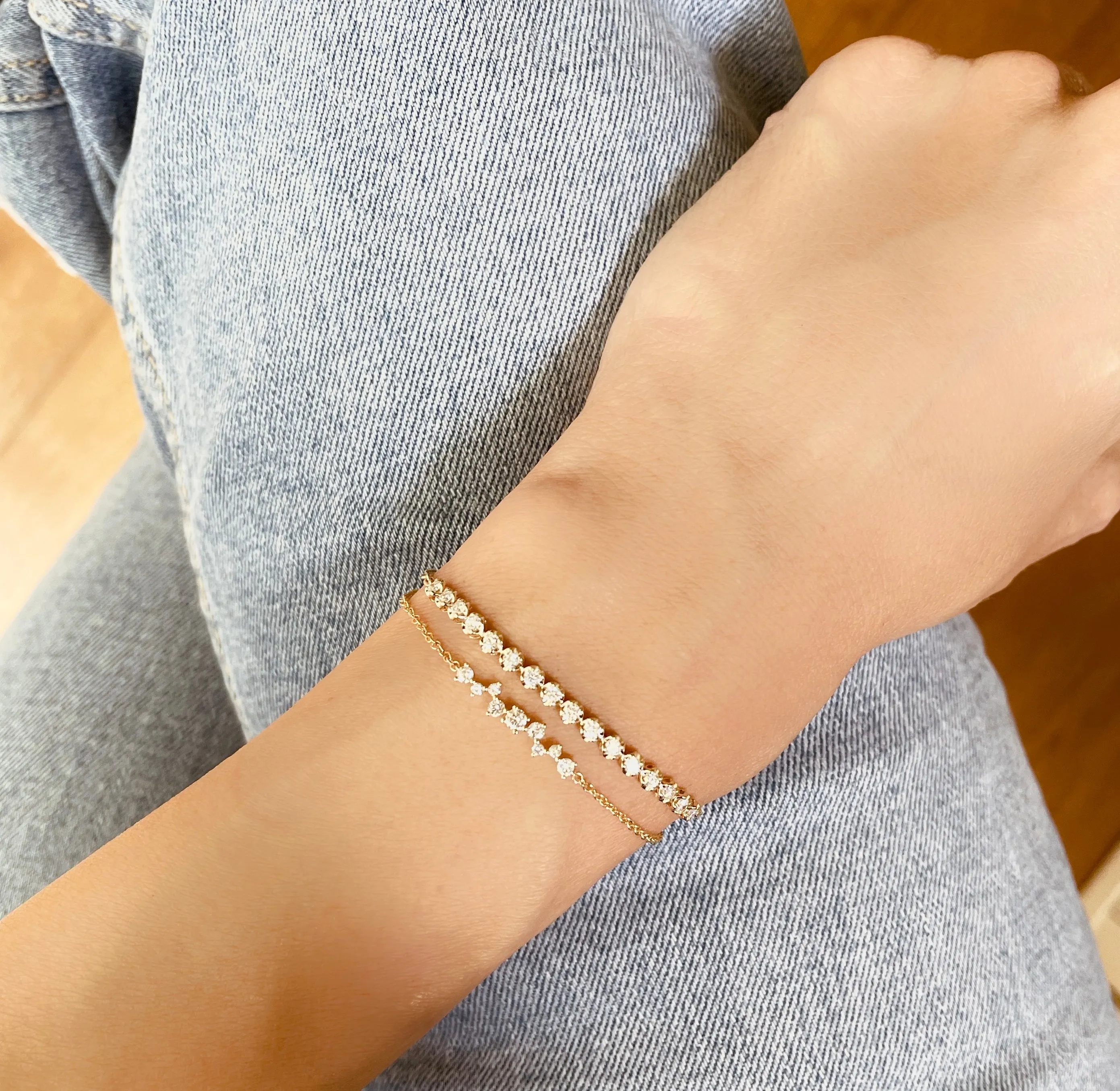 Hope Diamond bracelet