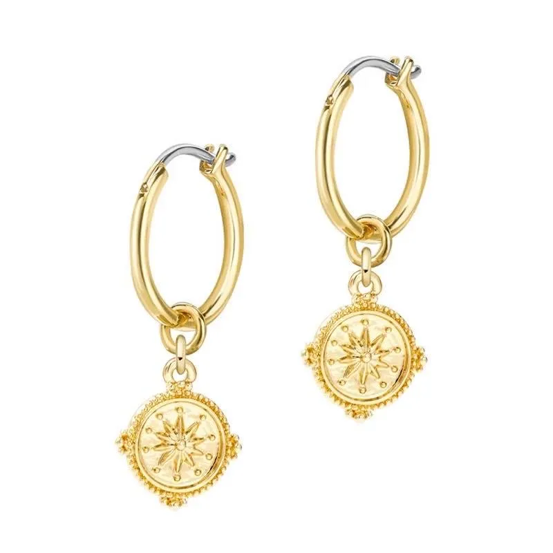 Huggie Dangle Earrings