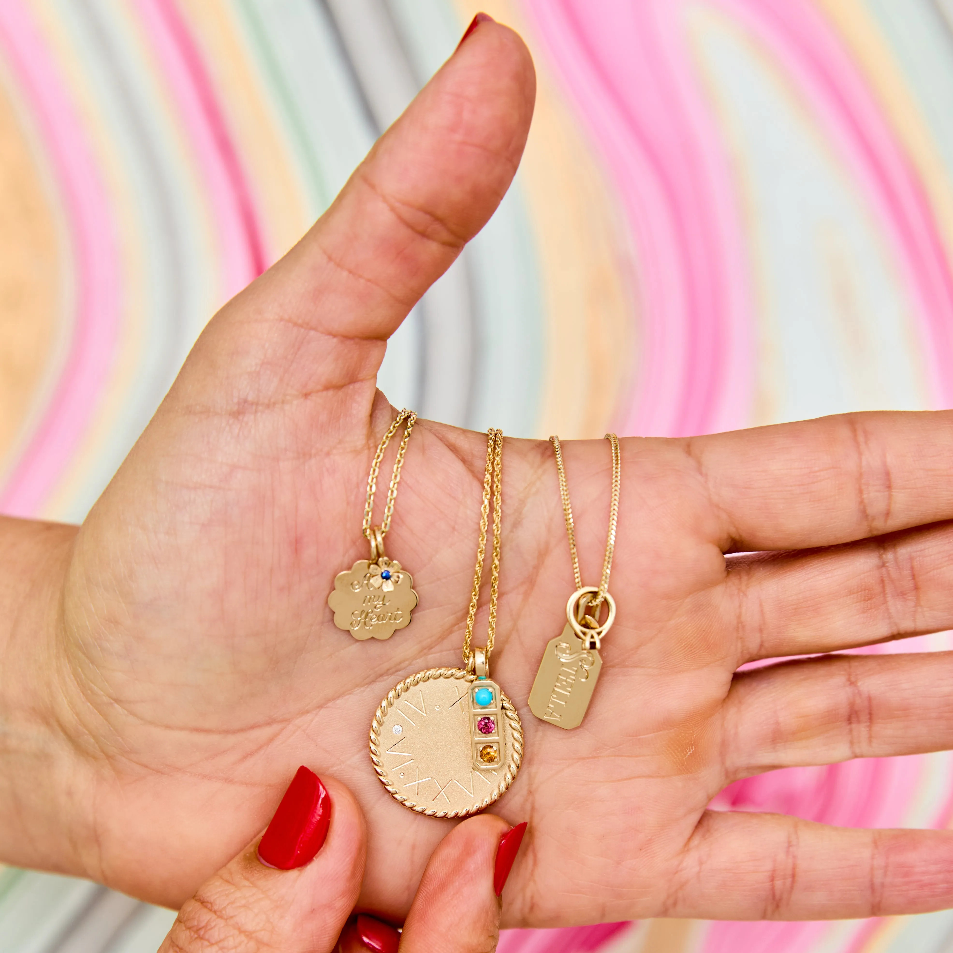 In Bloom Birthstone Charm